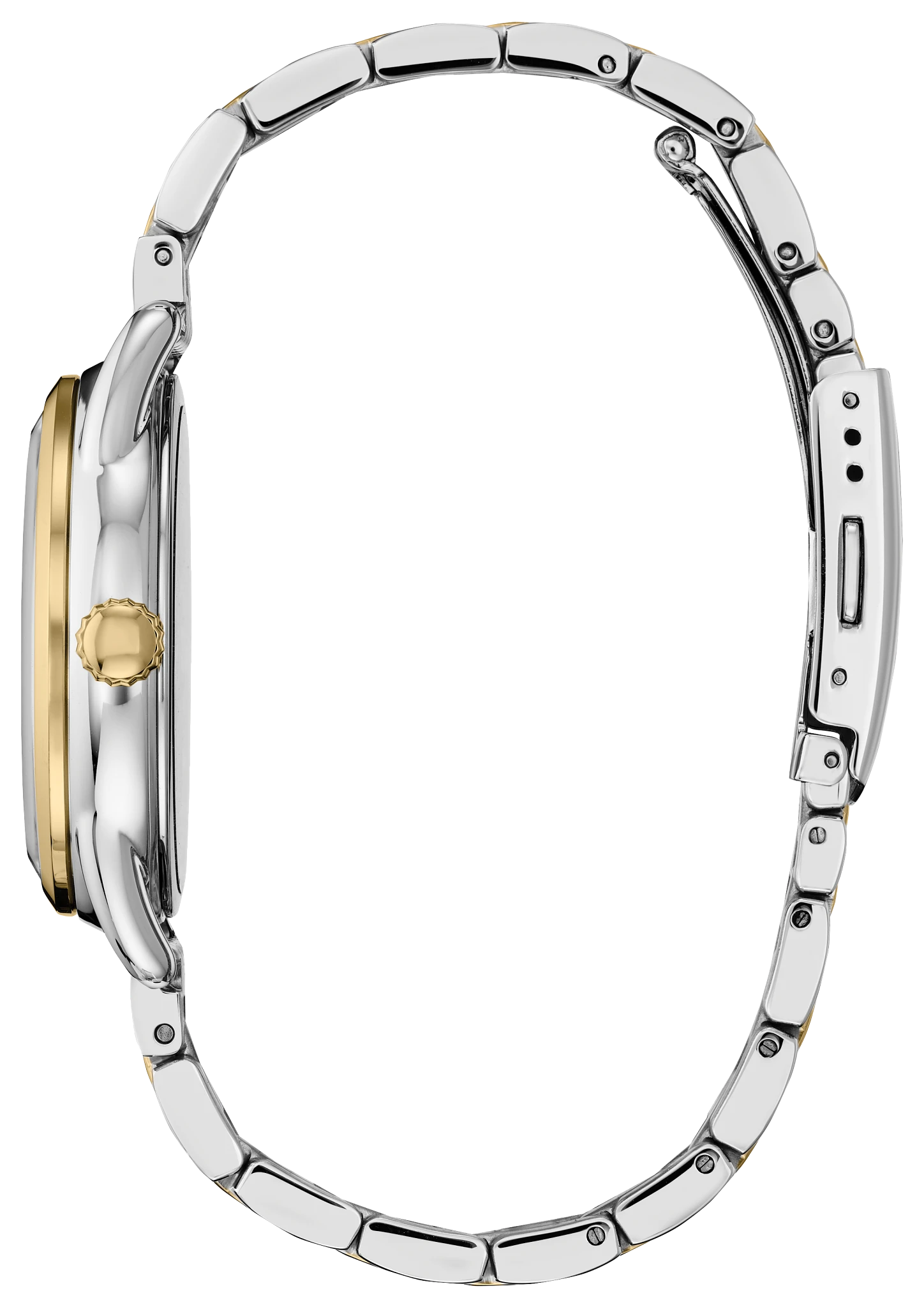 Empowered Minnie Mouse White Dial Stainless Steel Bracelet FE6084